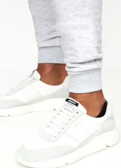 Tracksuit Bottoms<Gym King Minefield Jogger Snow Marl/White/Light Grey Marl