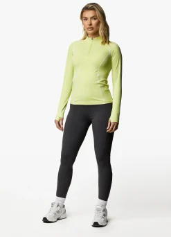 Tops & T-Shirts<Gym King Motivate 1/4 Zip Graphite/Lime