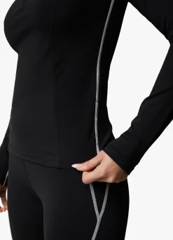 Gymwear<Gym King Motivate 1/4 Zip Black/White