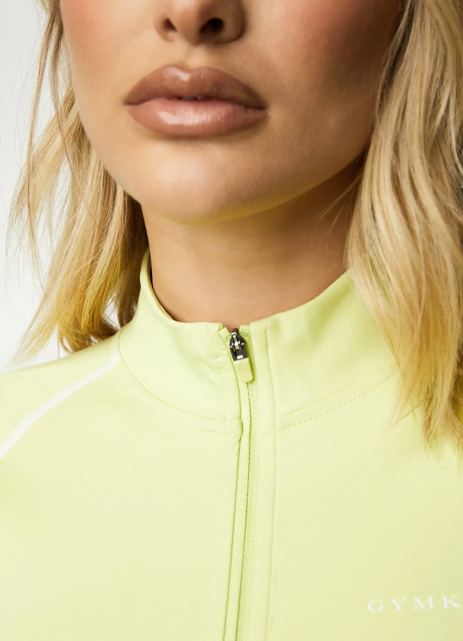 Gymwear<Gym King Motivate 1/4 Zip Graphite/Lime