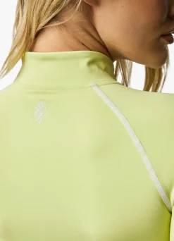 Tops & T-Shirts<Gym King Motivate 1/4 Zip Graphite/Lime