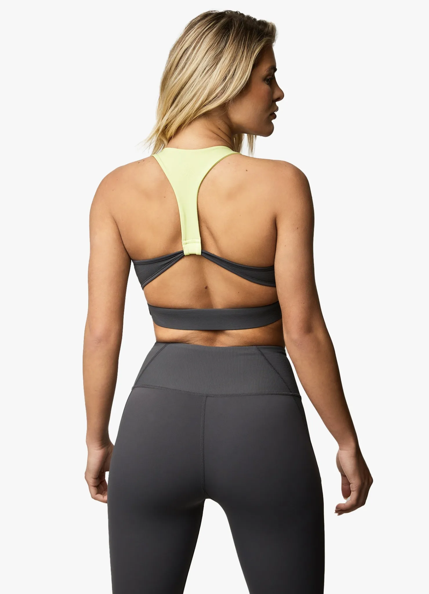 Sports Bras<Gym King Motivate Bra Graphite/Lime