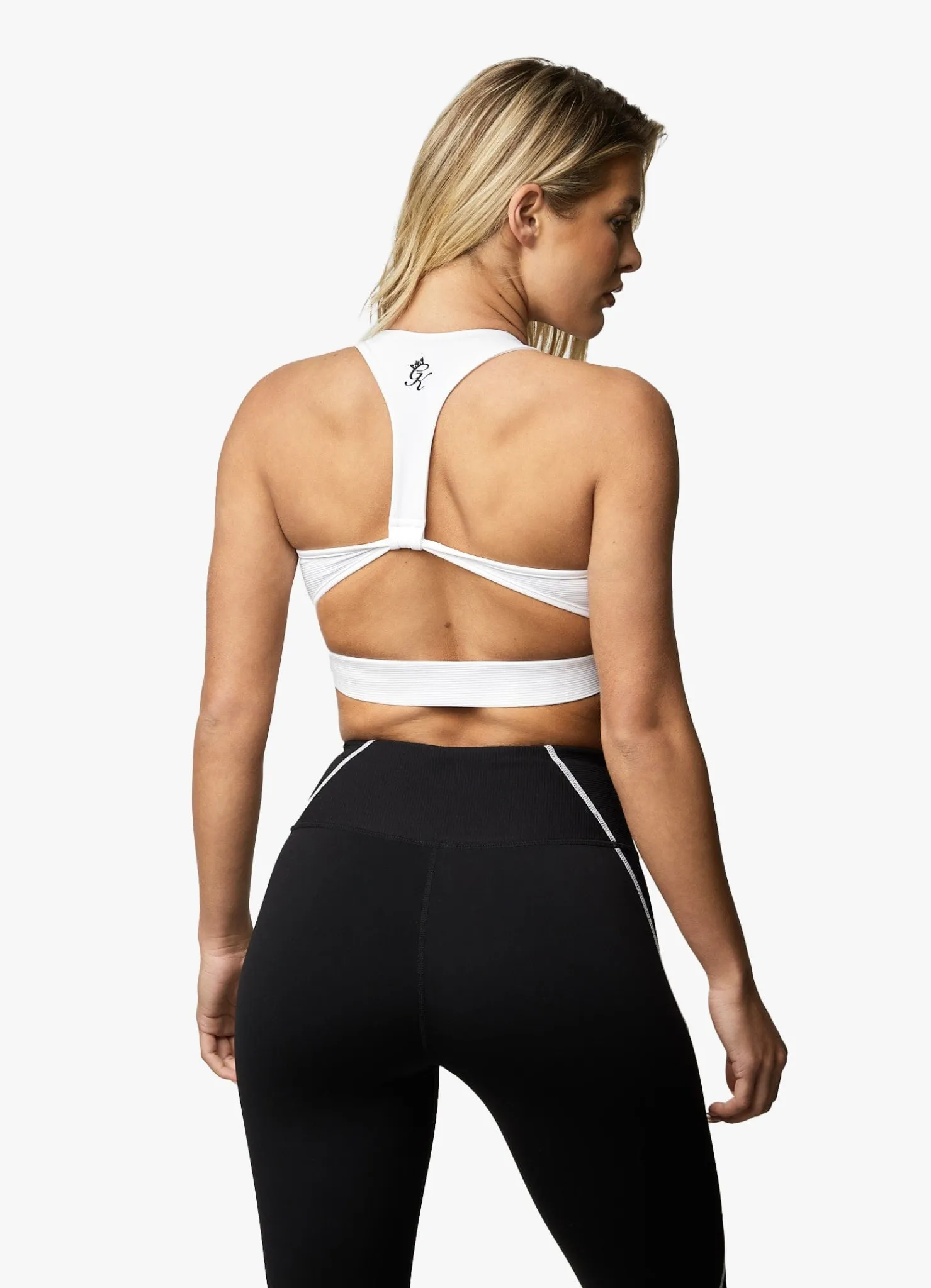 Gymwear<Gym King Motivate Bra White