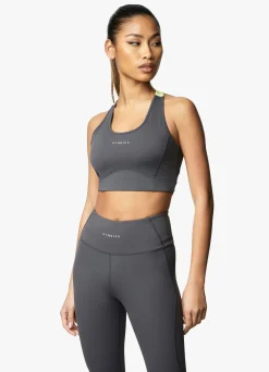 Sports Bras<Gym King Motivate Bra Graphite/Lime