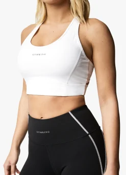 Gymwear<Gym King Motivate Bra White