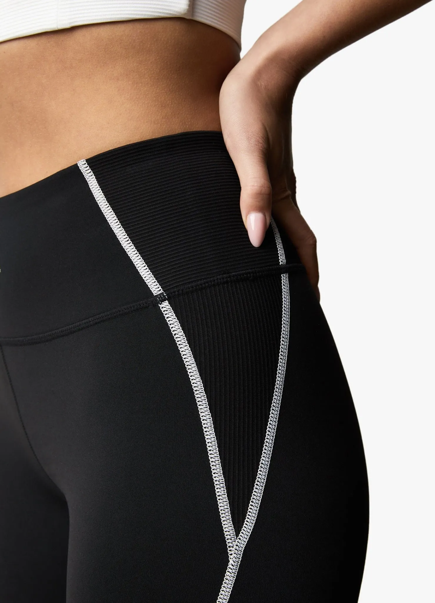 Leggings<Gym King Motivate Legging Black/White
