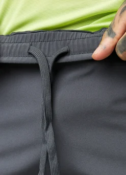 Shorts<Gym King Motivate Texture Short Graphite/Lime