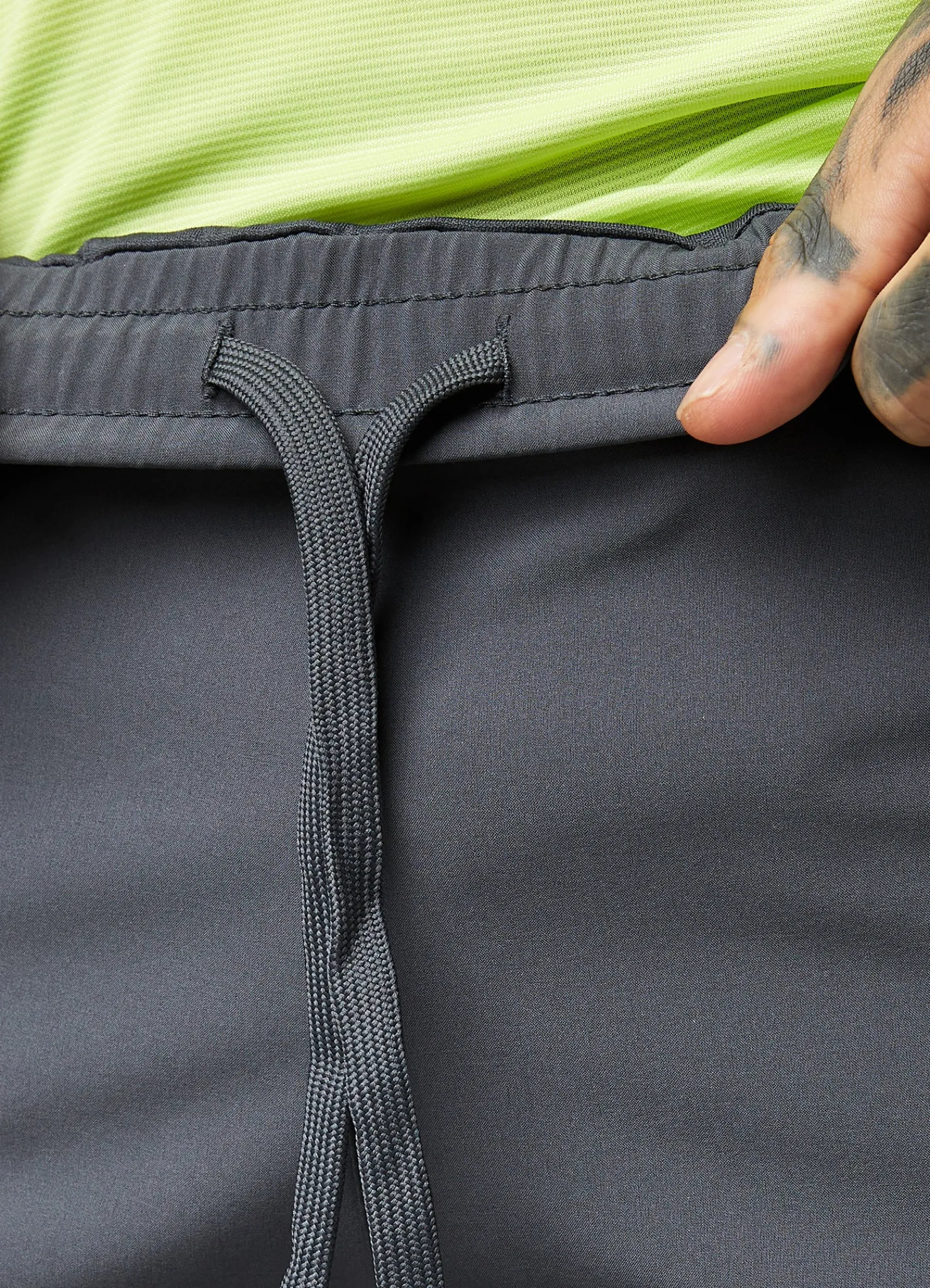 Gymwear<Gym King Motivate Texture Short Graphite/Lime