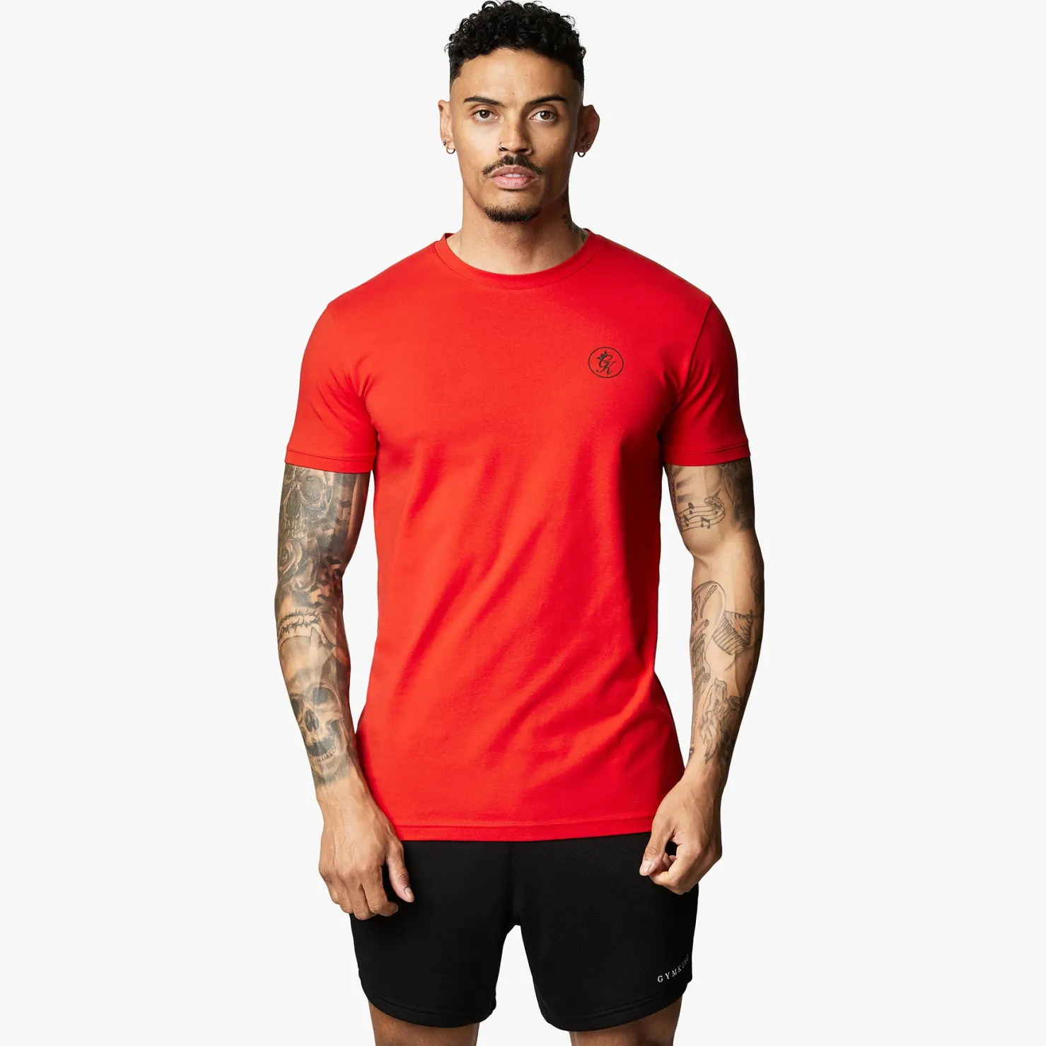 T-Shirts<Gym King Nothing Beats Belief Tee Chilli Red