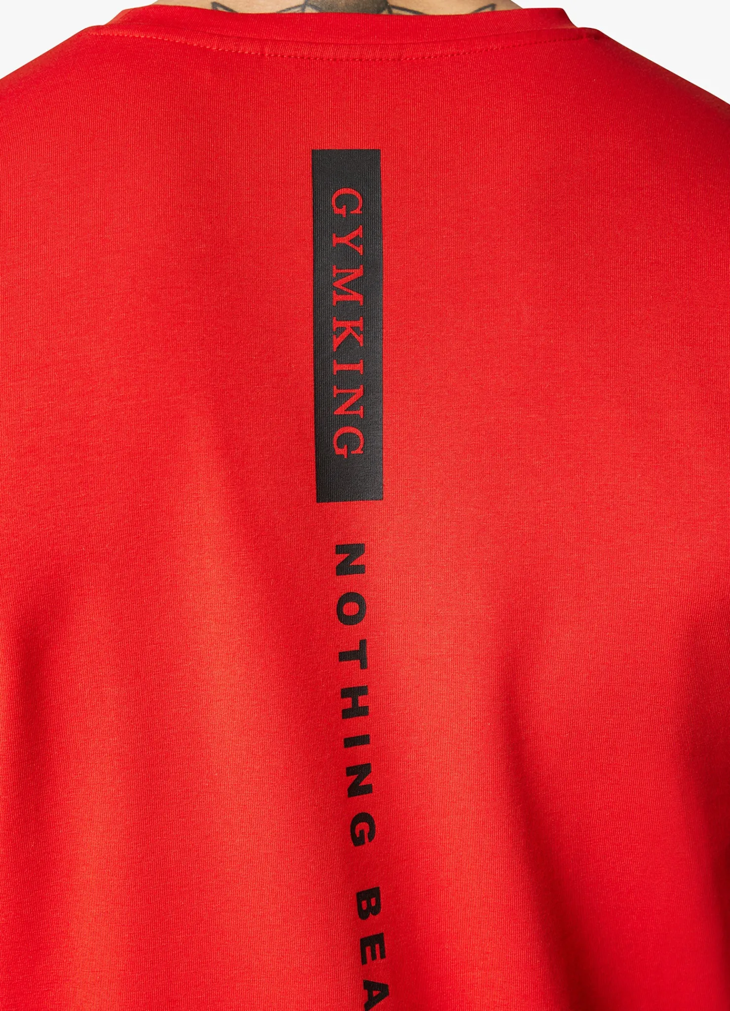 T-Shirts<Gym King Nothing Beats Belief Tee Chilli Red