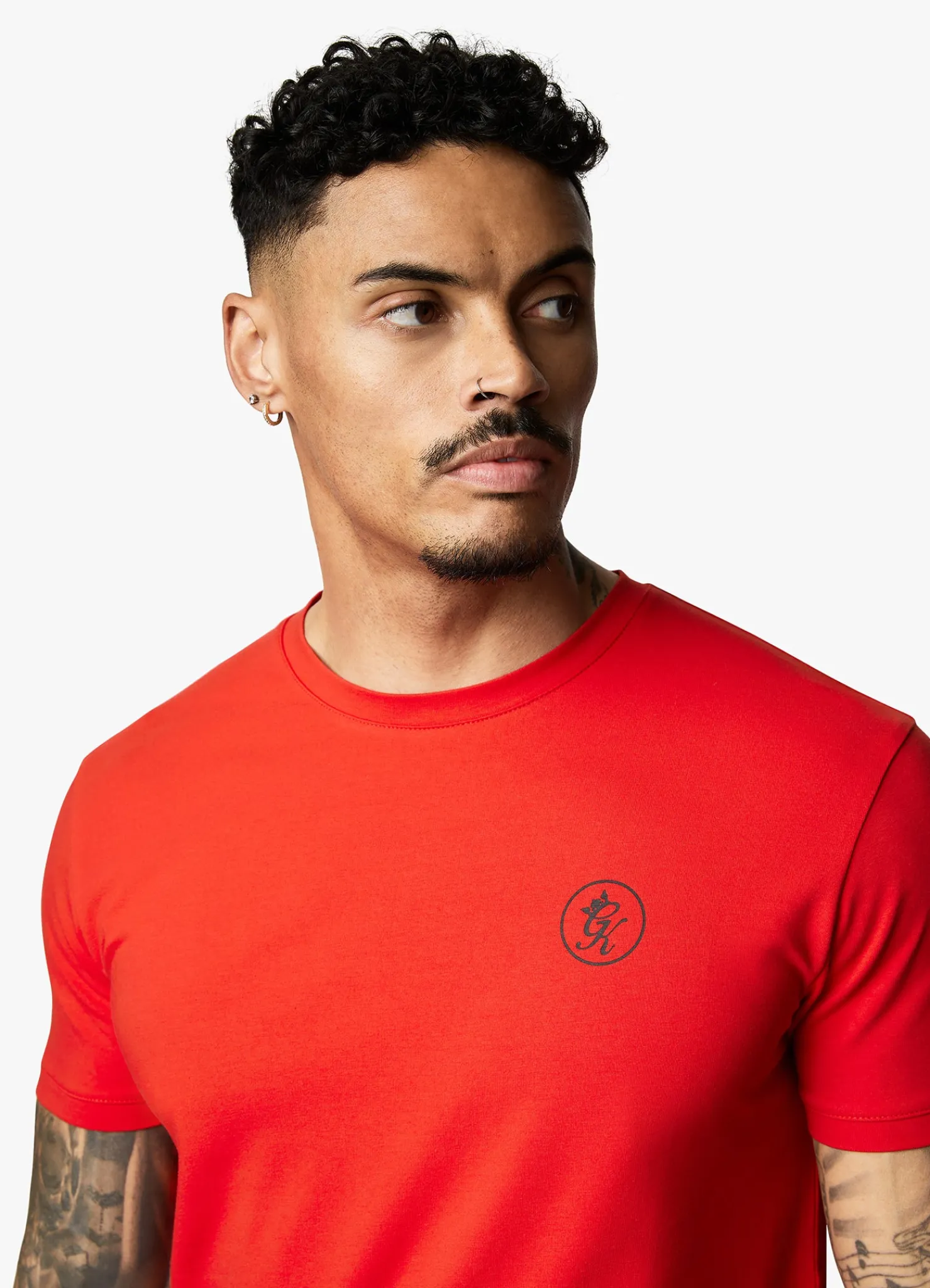 T-Shirts<Gym King Nothing Beats Belief Tee Chilli Red