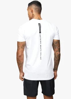 Gymwear<Gym King Nothing Beats Belief Tee White