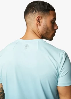 Gymwear<Gym King Ombre Ss Tee Deep Blue/Mint