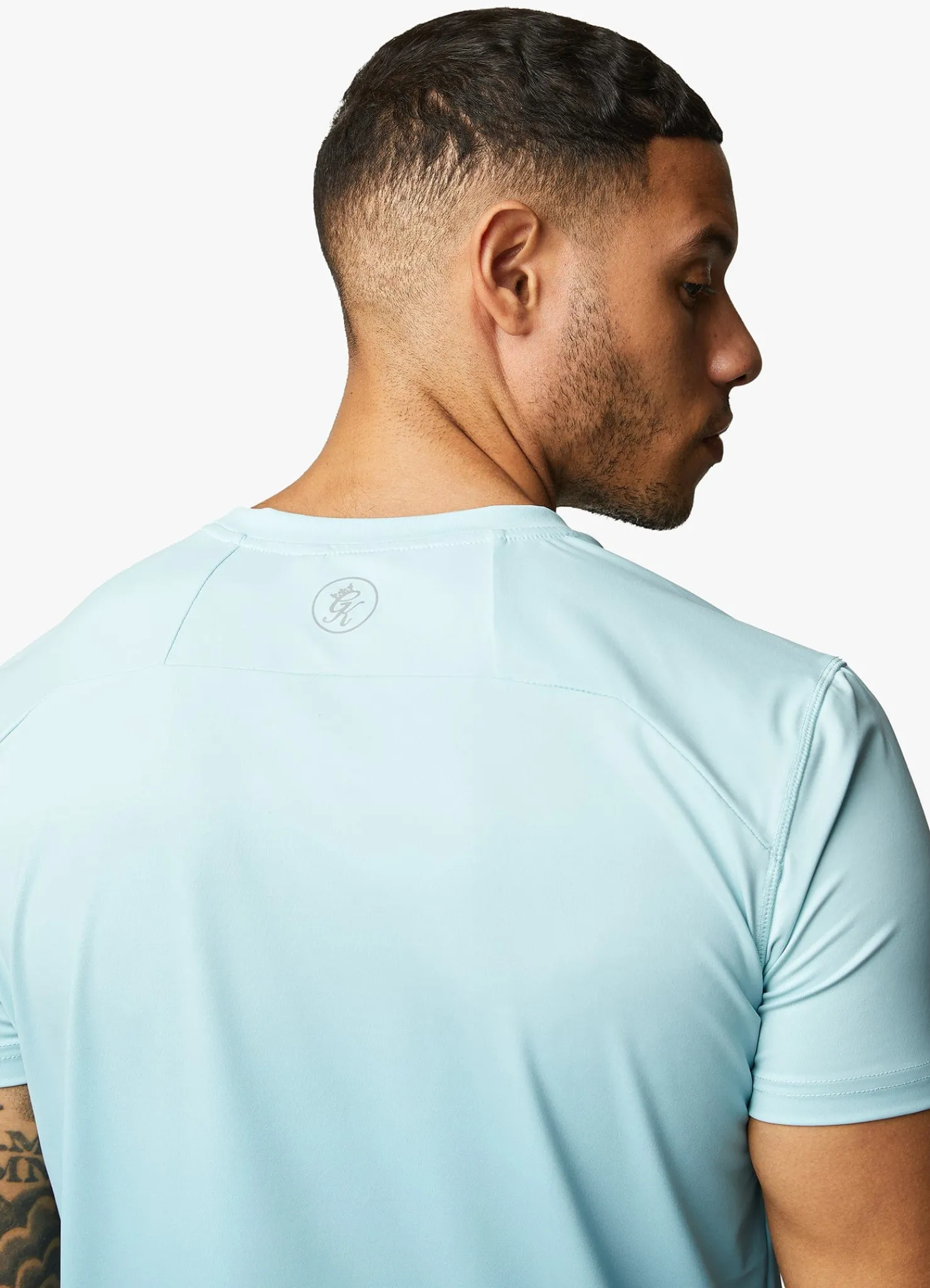 Gymwear<Gym King Ombre Ss Tee Deep Blue/Mint