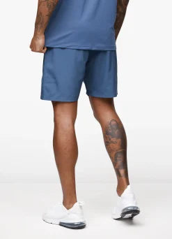 Gymwear<Gym King Performance Woven Short Slate Blue