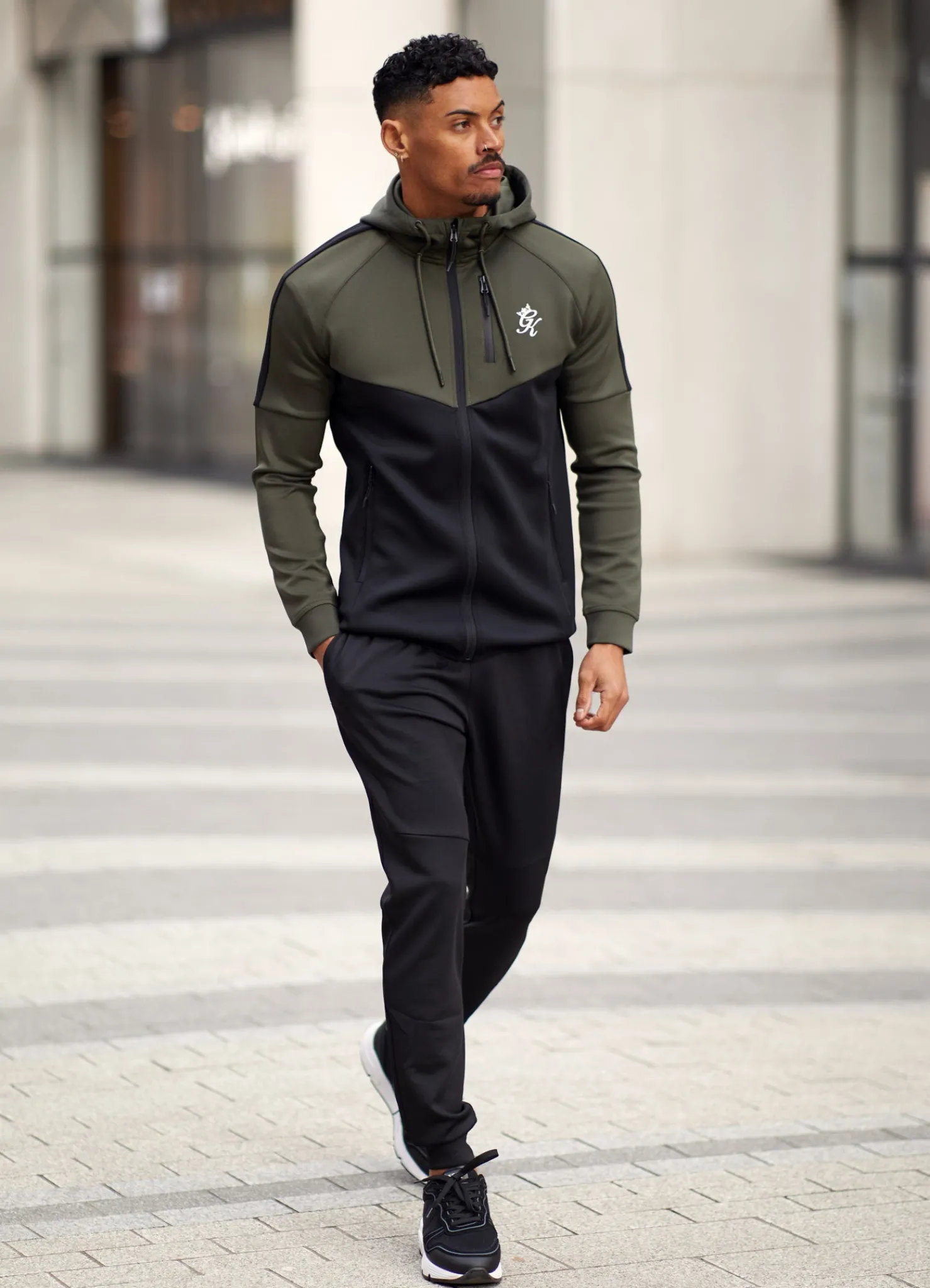 Tracksuit Bottoms<Gym King Precision Jogger Khaki