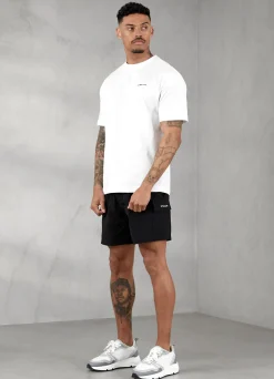 T-Shirts<Gym King Premium Linear Tee White