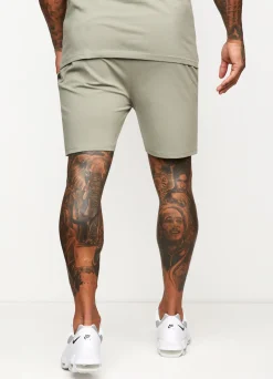 Twin Sets<Gym King Pro Jersey Short Soft Khaki