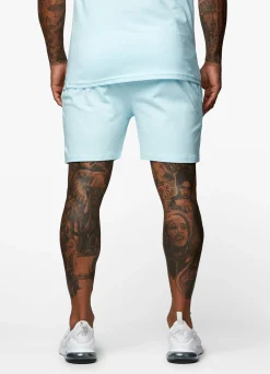 Shorts<Gym King Pro Jersey Short Aqua Sky