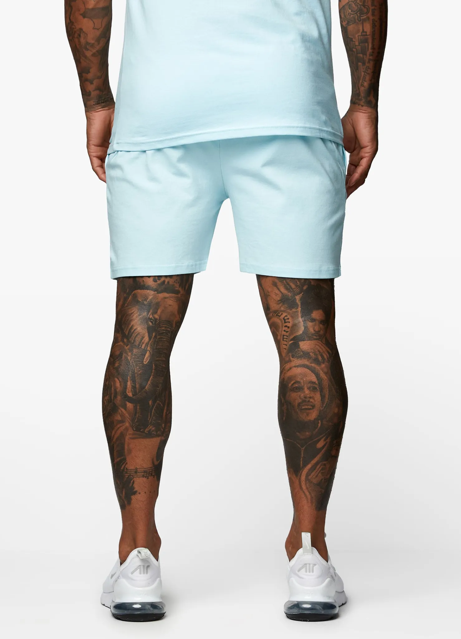 Gymwear<Gym King Pro Jersey Short Aqua Sky