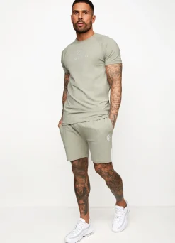 Twin Sets<Gym King Pro Jersey Short Soft Khaki