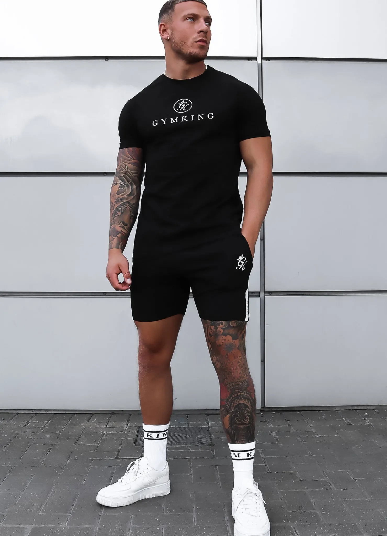 Shorts<Gym King Pro Jersey Short Black
