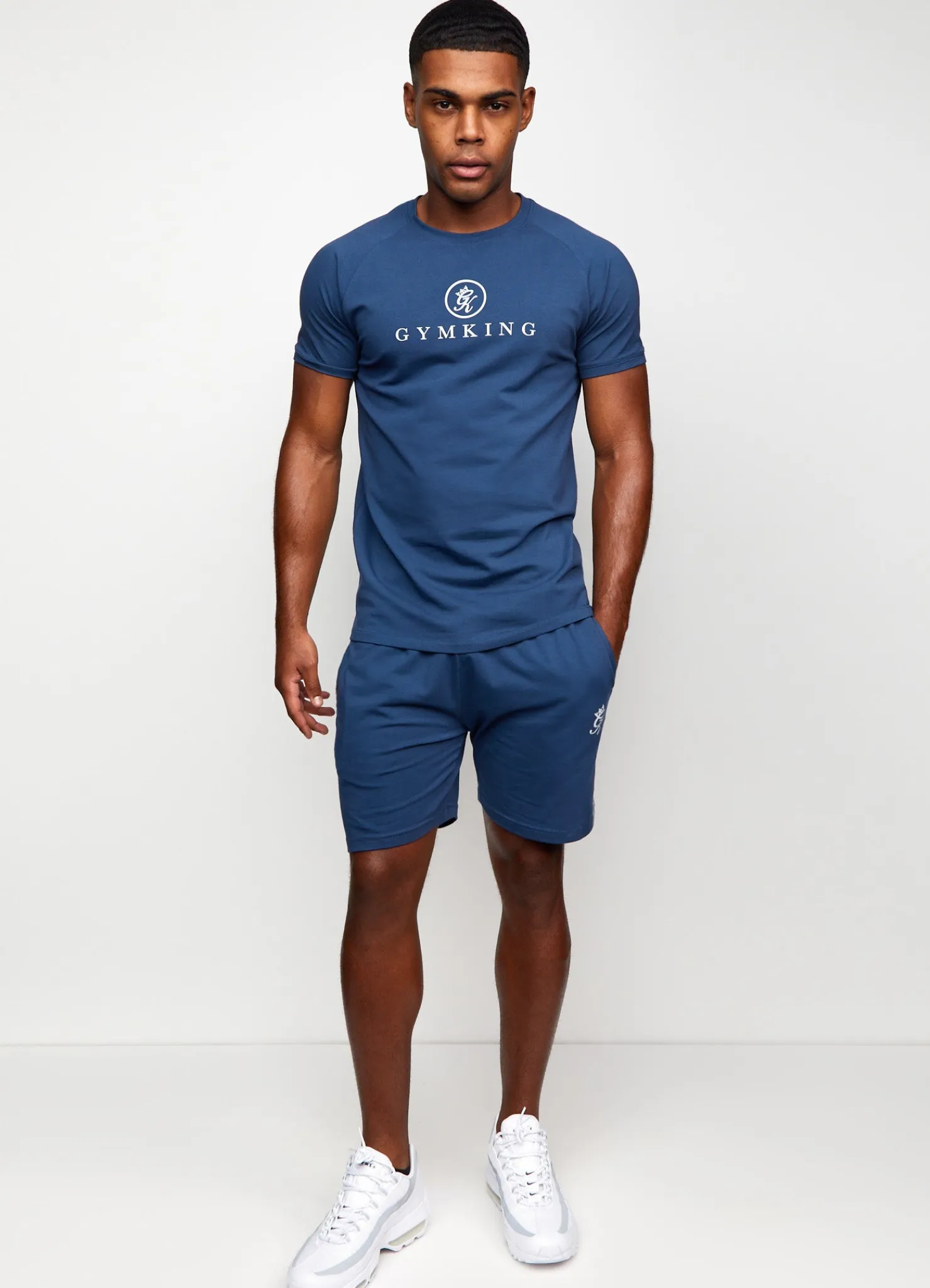 Shorts<Gym King Pro Jersey Short Moonlight Blue