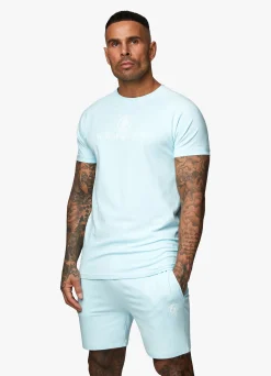 Gymwear<Gym King Pro Jersey Tee Aqua Sky