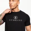 Twin Sets<Gym King Pro Jersey Tee Black