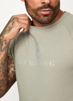 Twin Sets<Gym King Pro Jersey Tee Soft Khaki