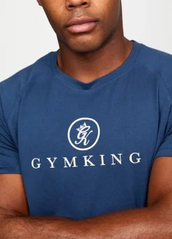 T-Shirts<Gym King Pro Jersey Tee Moonlight Blue