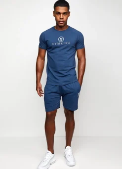 Twin Sets<Gym King Pro Jersey Tee Moonlight Blue