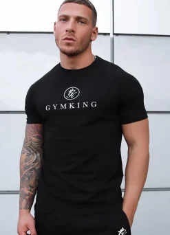 T-Shirts<Gym King Pro Jersey Tee Black