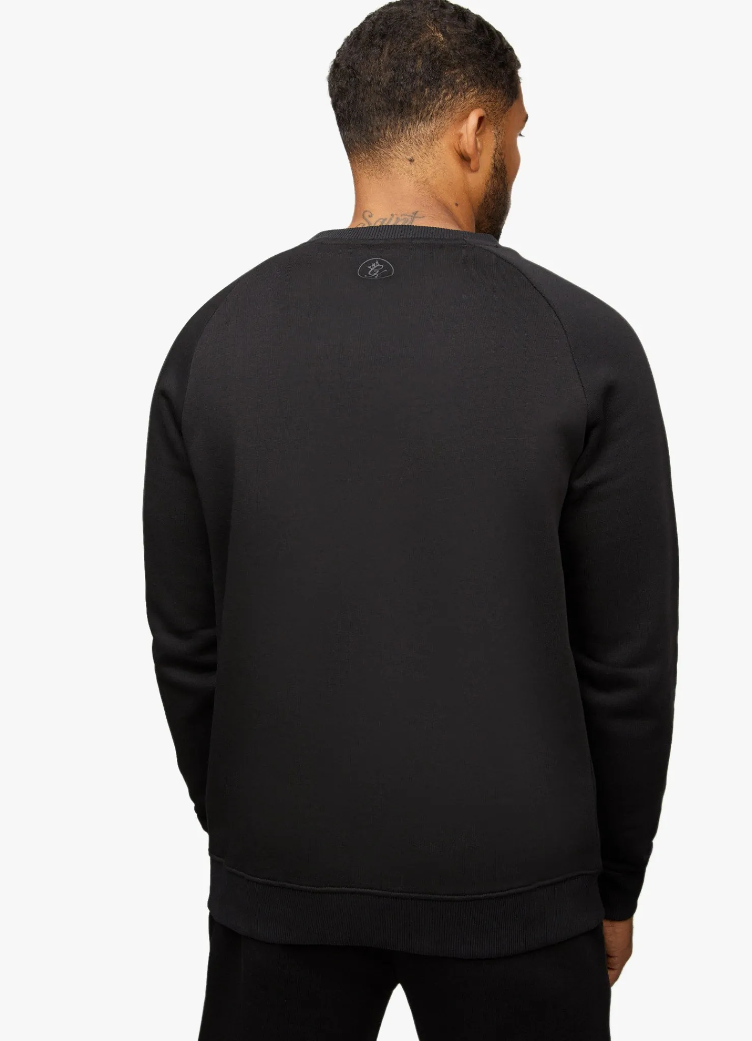 Sweatshirts & Hoodies<Gym King Pro Logo Crew Black/Black Reflective
