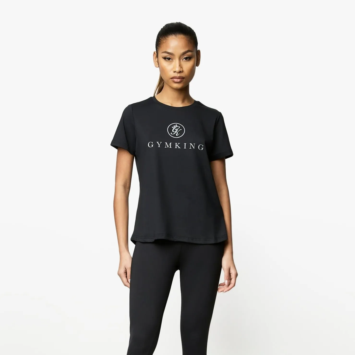 Tops & T-Shirts<Gym King Pro Logo Tee Black