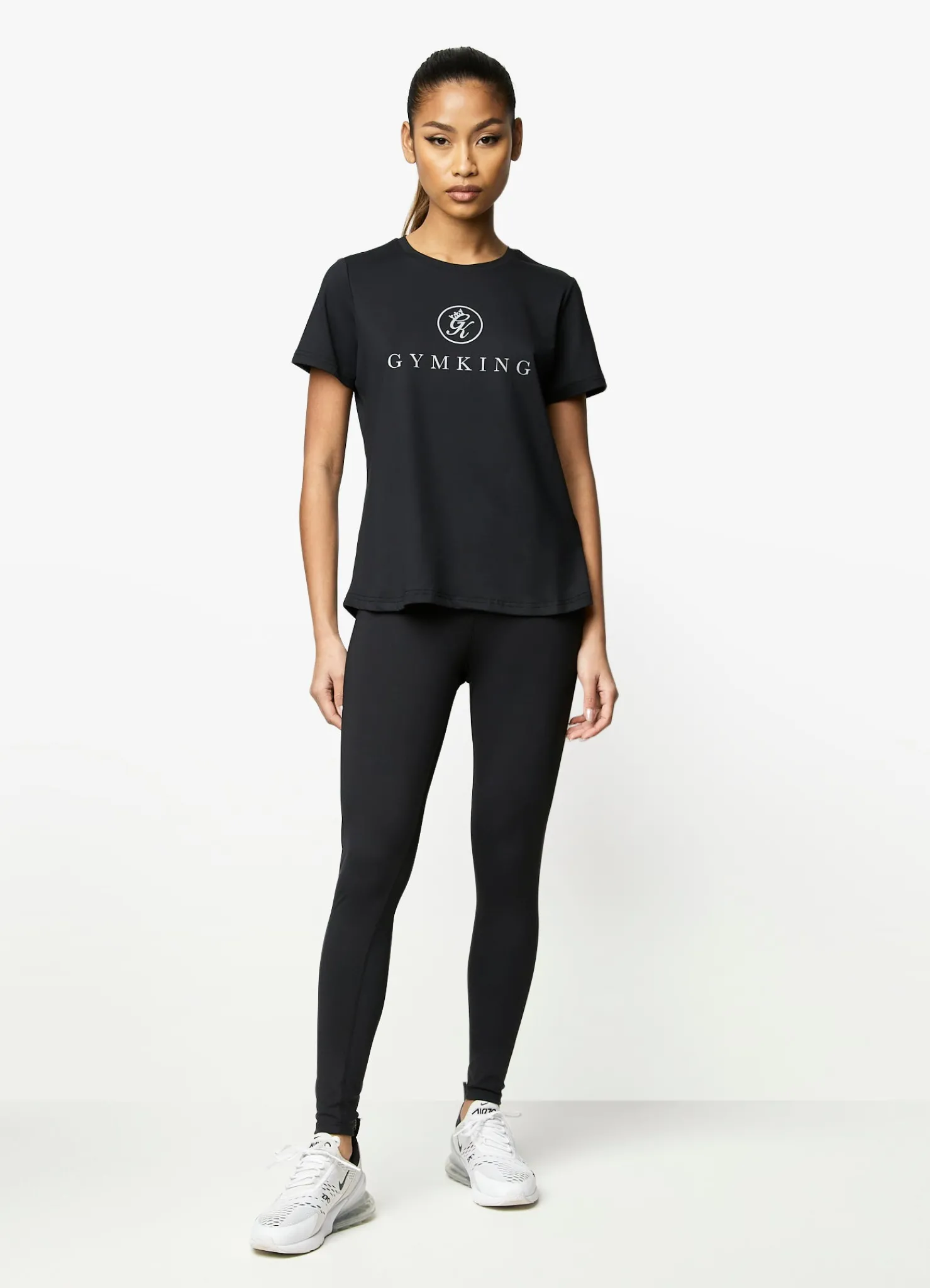 Tops & T-Shirts<Gym King Pro Logo Tee Black