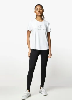 Tops & T-Shirts<Gym King Pro Logo Tee White