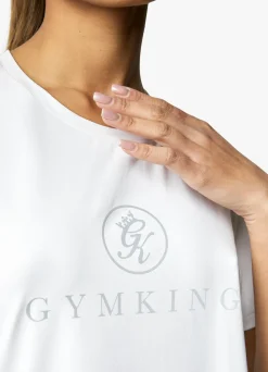 Gymwear<Gym King Pro Logo Tee White