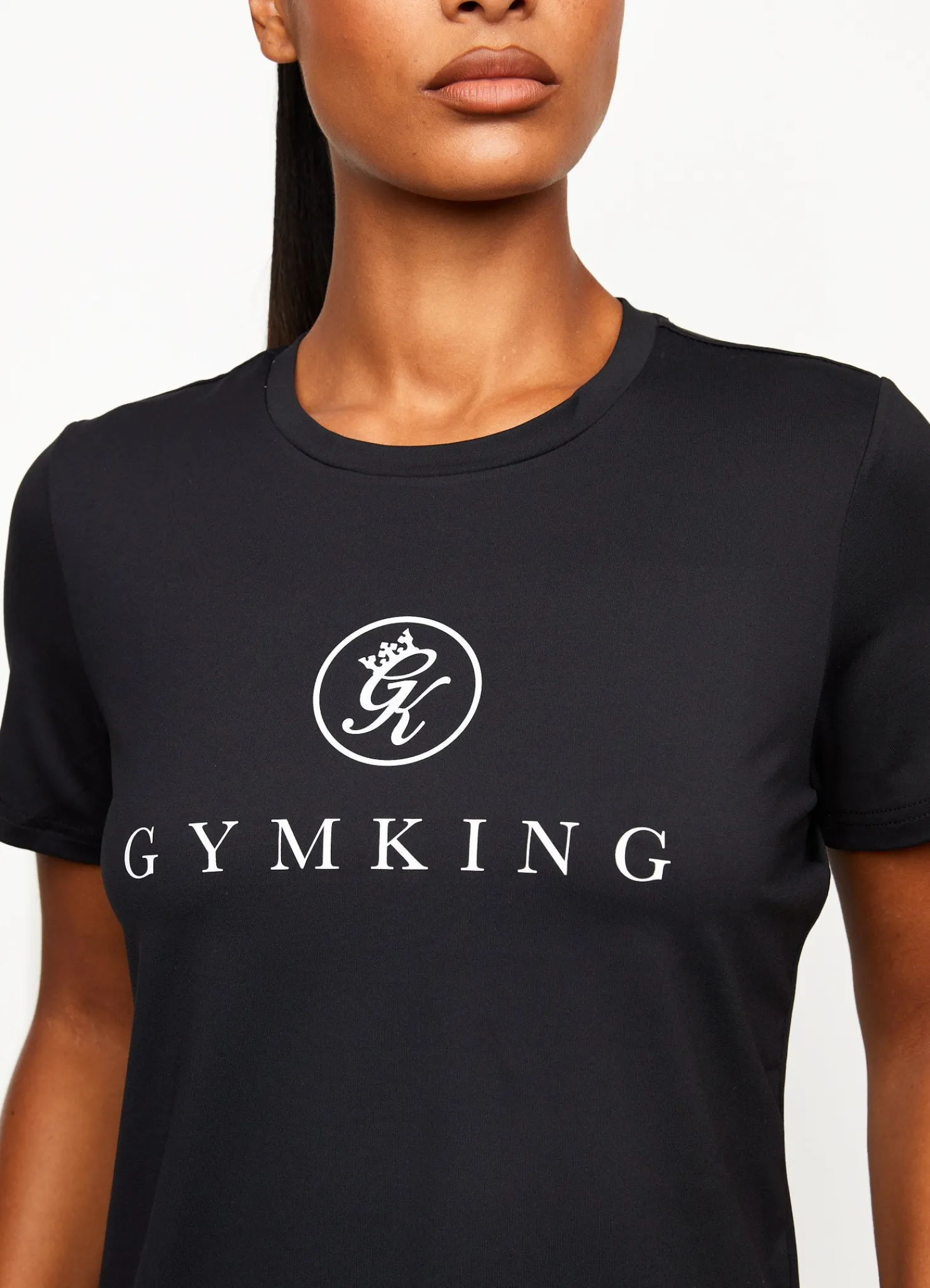 Tops & T-Shirts<Gym King Pro Logo Tee Black