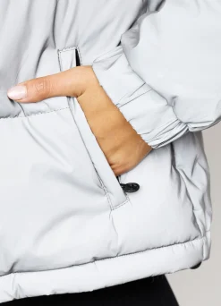 Outerwear<Gym King Puffa Jacket Reflective