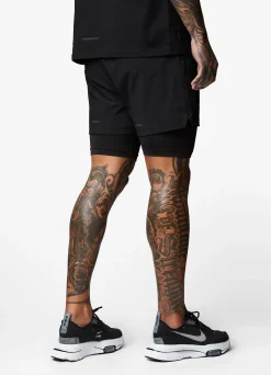 Shorts<Gym King Rebellion 5" Short Black