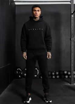 Sweatshirts & Hoodies<Gym King Rebellion Fleece Hood Black