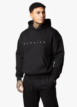 Sweatshirts & Hoodies<Gym King Rebellion Fleece Hood Black