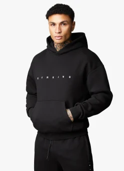 Sweatshirts & Hoodies<Gym King Rebellion Fleece Hood Black