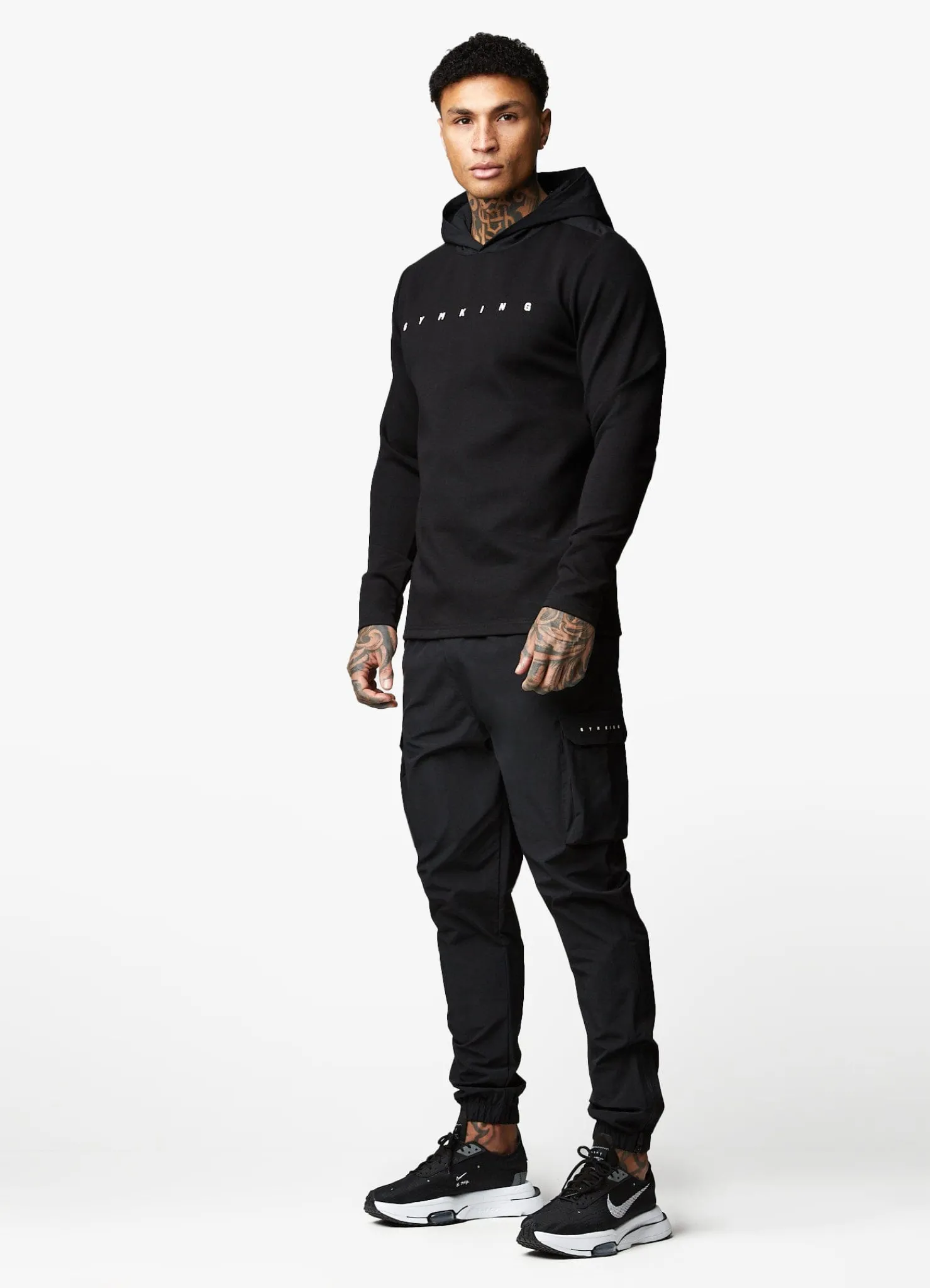 Sweatshirts & Hoodies<Gym King Rebellion Hood Black