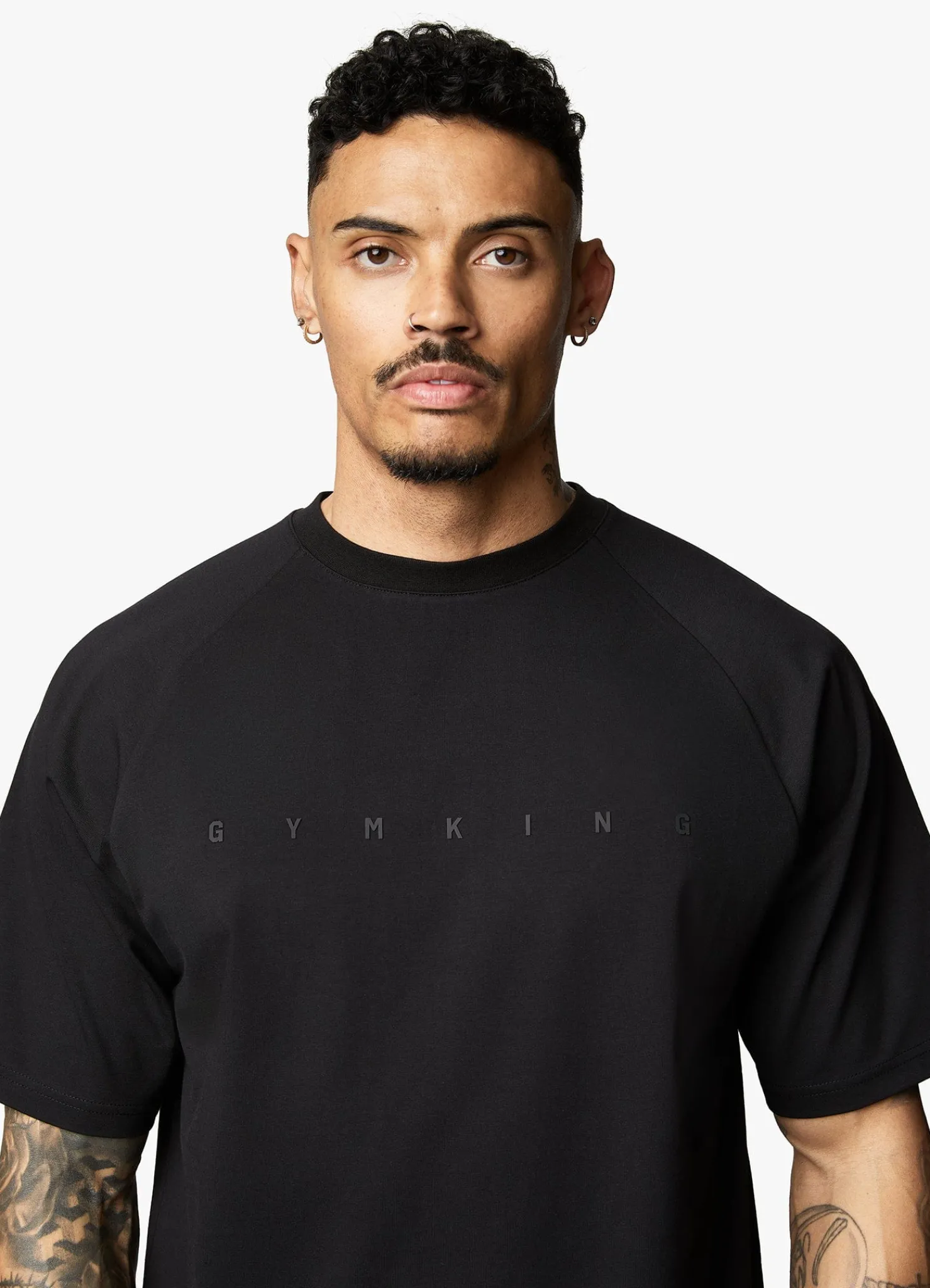 T-Shirts<Gym King Rebellion Jersey Tee Black