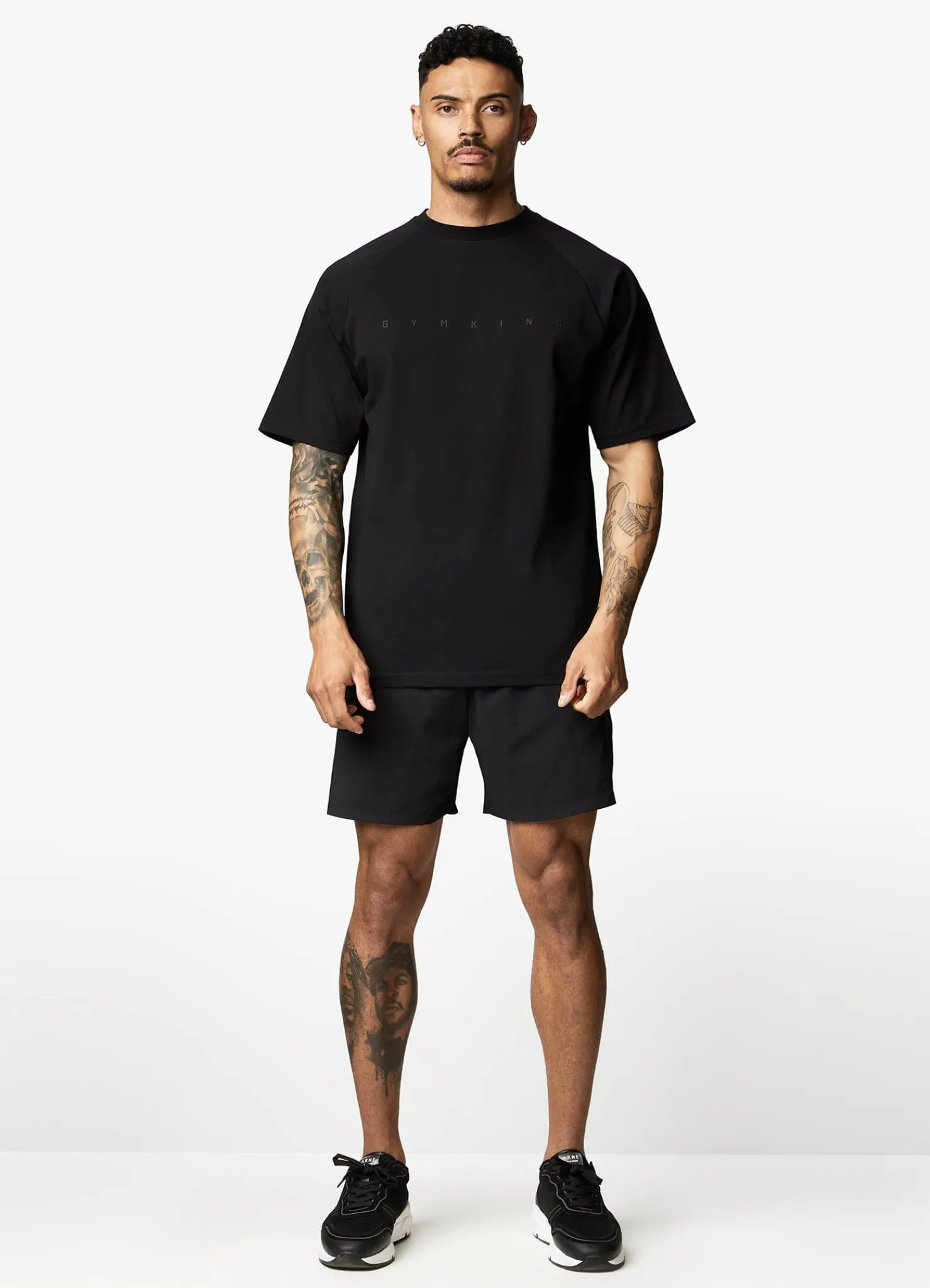 T-Shirts<Gym King Rebellion Jersey Tee Black