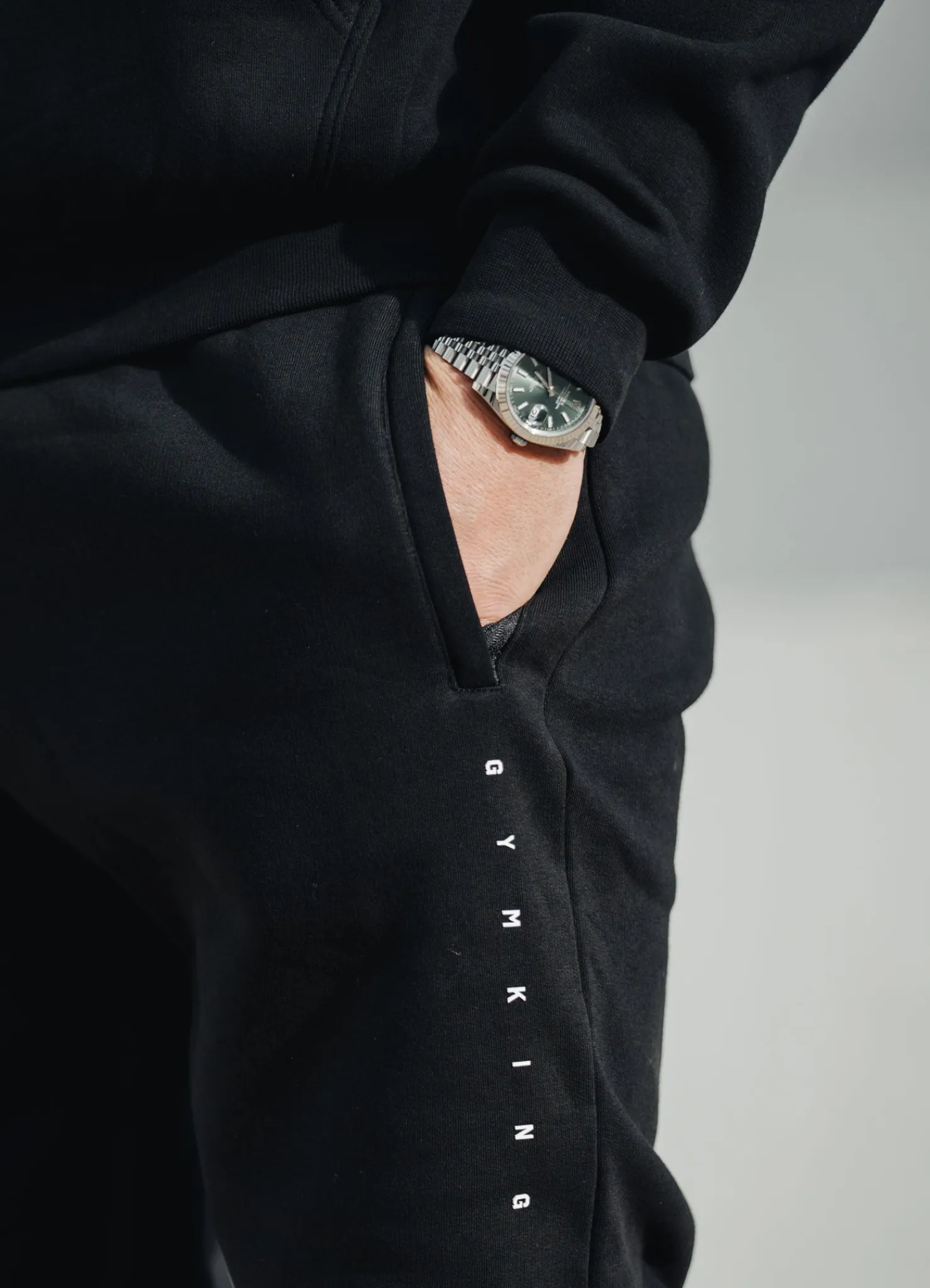 Tracksuit Bottoms<Gym King Rebellion Jogger Black