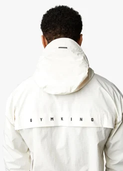 Outerwear<Gym King Rebellion Overhead Jacket Antique White