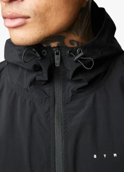 Outerwear<Gym King Rebellion Overhead Jacket Black